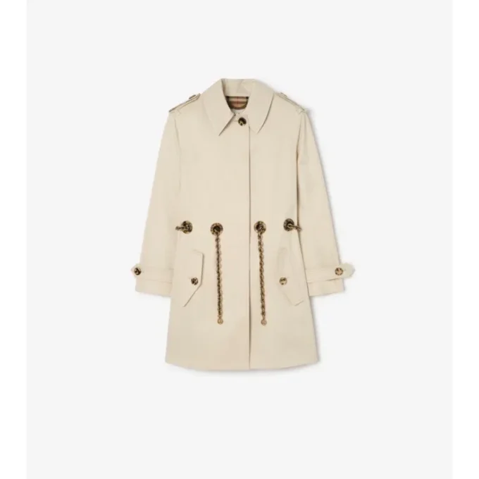 Abrigo corto de gabardine Stonehaven Car Coat Abrigo corto de gabardine Stonehaven Car Coat