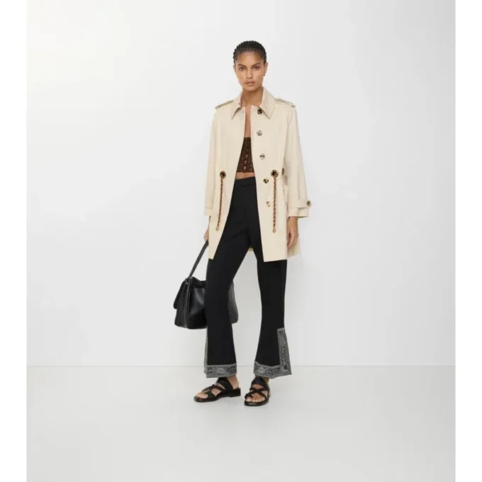 Abrigo corto de gabardine Stonehaven Car Coat Abrigo corto de gabardine Stonehaven Car Coat