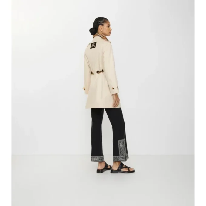Abrigo corto de gabardine Stonehaven Car Coat Abrigo corto de gabardine Stonehaven Car Coat