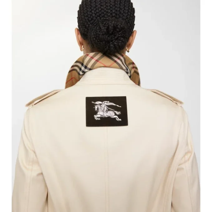 Abrigo corto de gabardine Stonehaven Car Coat Abrigo corto de gabardine Stonehaven Car Coat