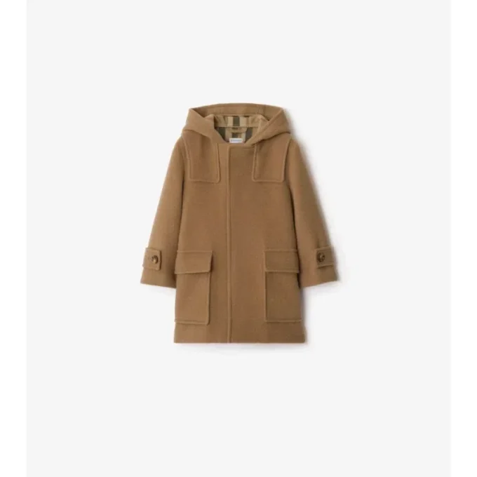 Abrigo duffle de lana Abrigo duffle de lana