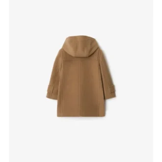 Abrigo duffle de lana