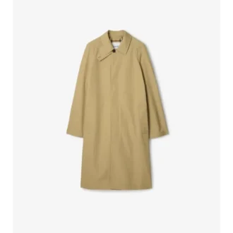 Abrigo largo de algodón Car Coat