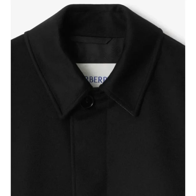 Abrigo tipo Car Coat de cachemira de largo medio Abrigo tipo Car Coat de cachemira de largo medio