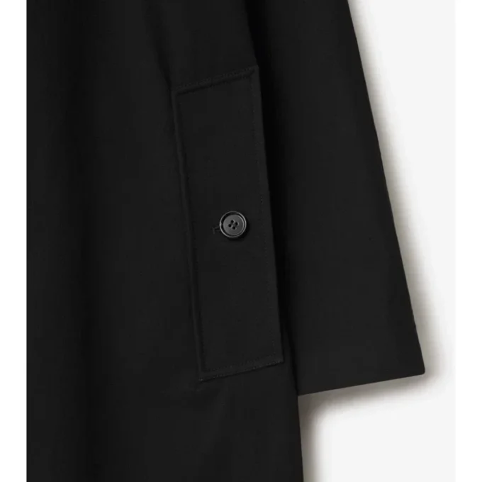 Abrigo tipo Car Coat de gabardina de largo medio Abrigo tipo Car Coat de gabardina de largo medio