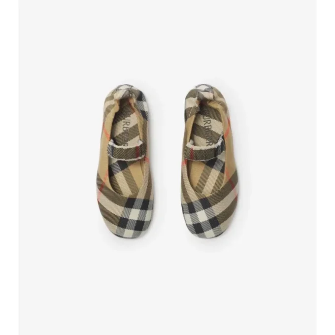 Bailarinas con estampado de cuadros Bailarinas con estampado de cuadros