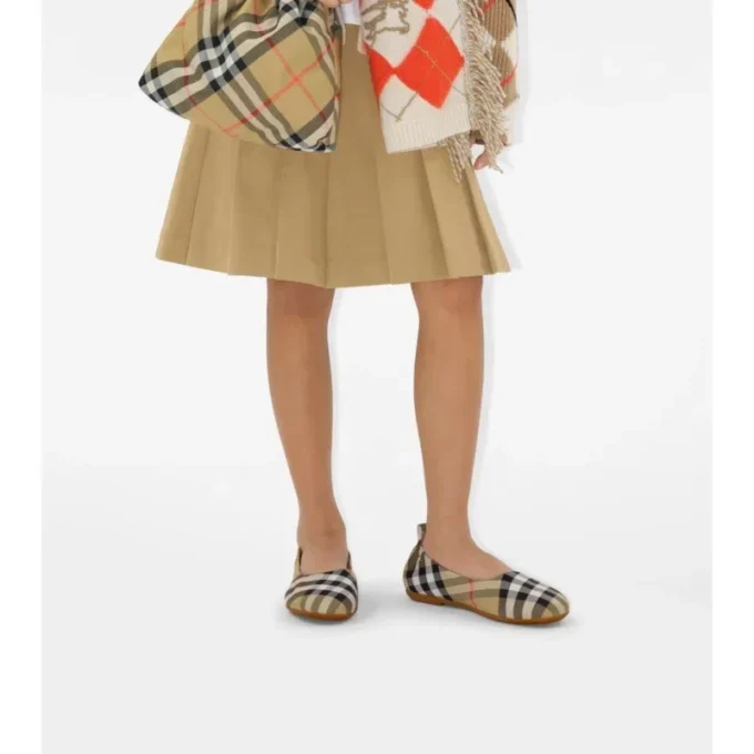 Bailarinas con estampado de cuadros Bailarinas con estampado de cuadros
