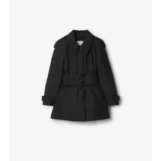Berryhill Car Coat acolchado con cinturón