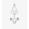 Bikini con ribetes a cuadros Bikini con ribetes a cuadros