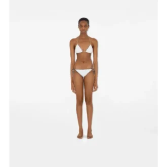 Bikini con ribetes a cuadros