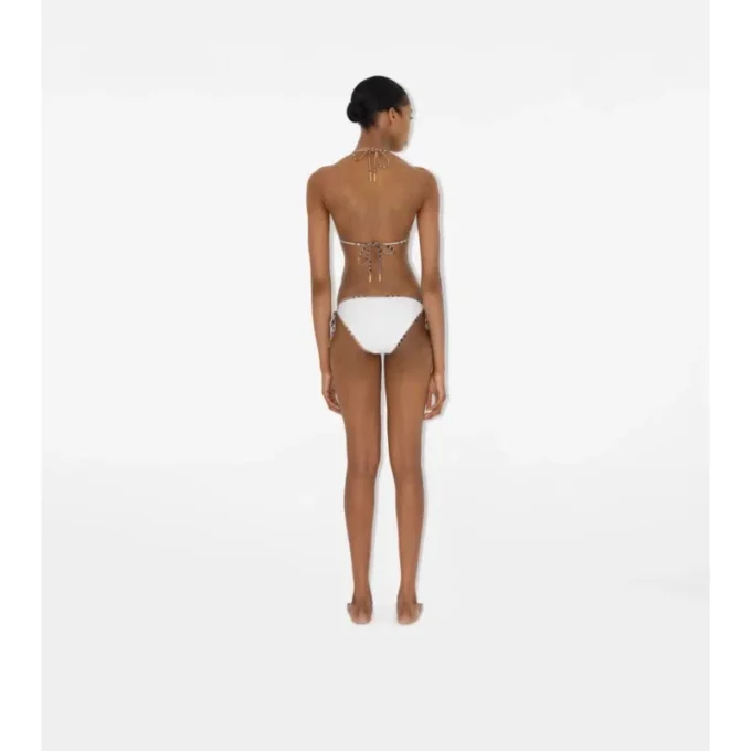 Bikini con ribetes a cuadros Bikini con ribetes a cuadros