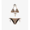 Bikini triangular a cuadros Bikini triangular a cuadros