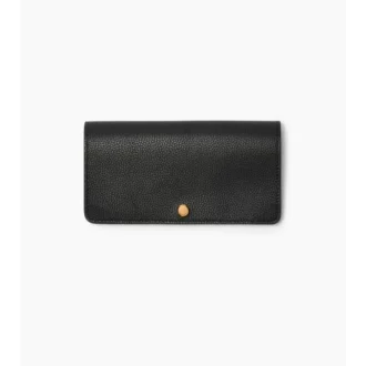 Billetera continental de cuero