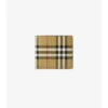 Billetera doble con estampado de cuadros Billetera doble con estampado de cuadros