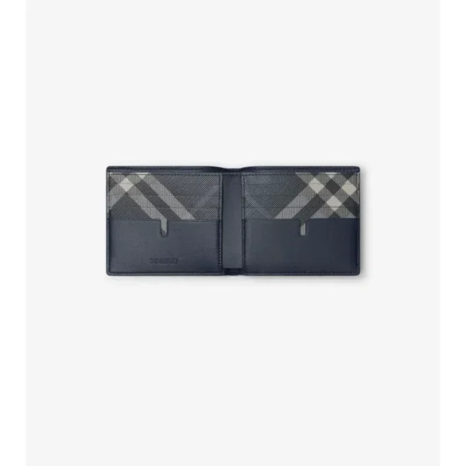 Billetera doble con estampado Pop Check Billetera doble con estampado Pop Check