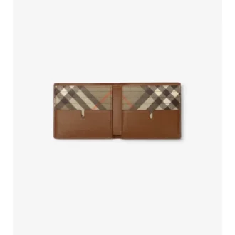 Billetera doble con estampado Pop Check