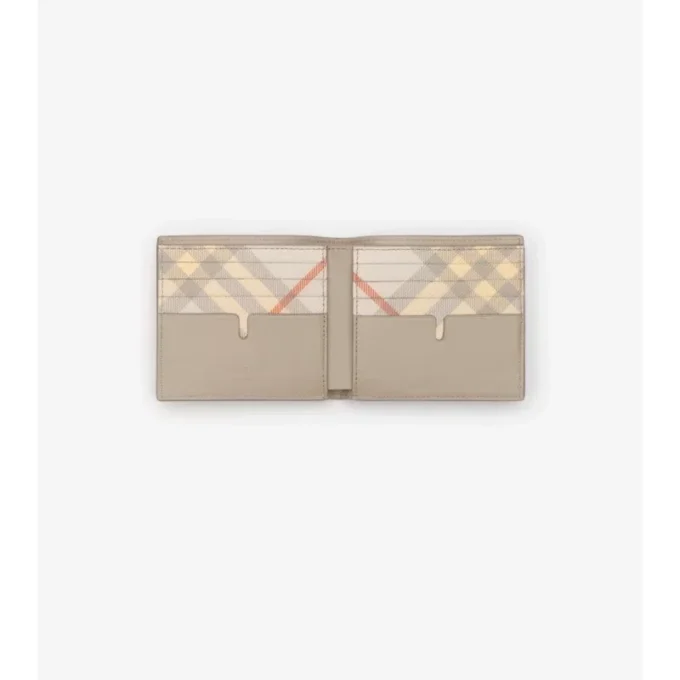 Billetera doble con estampado Pop Check Billetera doble con estampado Pop Check