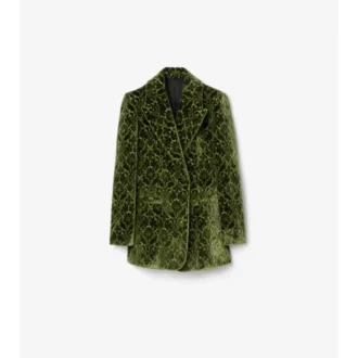 Blazer de terciopelo barroco