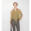 Blusa de seda con estampado floral Blusa de seda con estampado floral