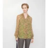 Blusa de seda con estampado floral Blusa de seda con estampado floral