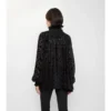 Blusa de terciopelo de mezcla de seda de estilo barroco Blusa de terciopelo de mezcla de seda de estilo barroco