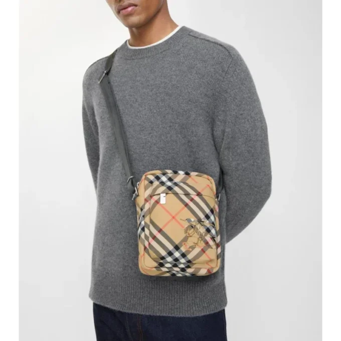 Bolso bandolera Check North South Bolso bandolera Check North South