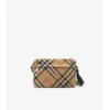 Bolso bandolera pequeño con estampado de cuadros Bolso bandolera pequeño con estampado de cuadros