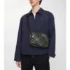 Bolso bandolera pequeño con estampado de cuadros Bolso bandolera pequeño con estampado de cuadros
