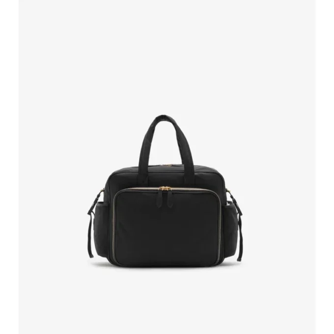 Bolso cambiador de bebé de nailon acolchado Bolso cambiador de bebé de nailon acolchado