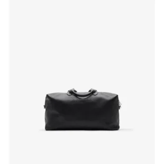 Bolso de viaje con estampado de cuadros en relieve