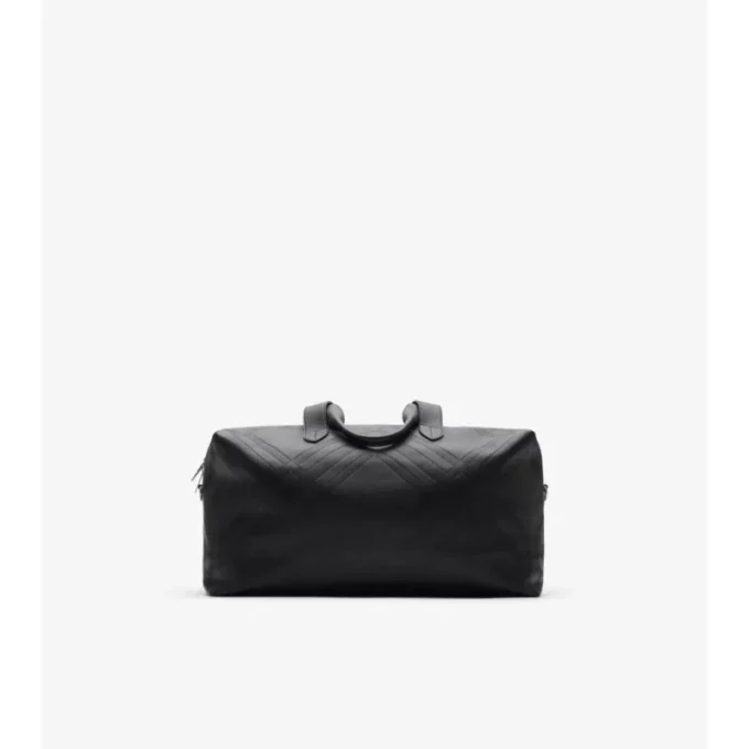 Bolso de viaje con estampado de cuadros en relieve Bolso de viaje con estampado de cuadros en relieve