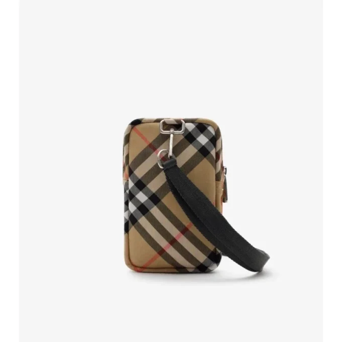 Bolso para teléfono con estampado de cuadros Bolso para teléfono con estampado de cuadros