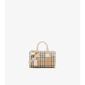 Bolso tipo boliche con estampado mini Bolso tipo boliche con estampado mini
