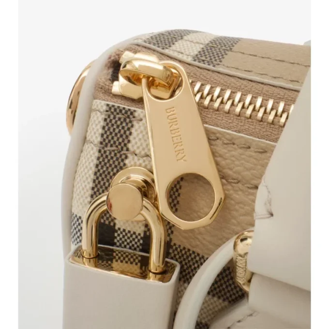 Bolso tipo boliche con estampado mini