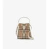 Bolso tipo cubo Mini Check Bolso tipo cubo Mini Check