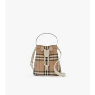 Bolso tipo cubo Mini Check