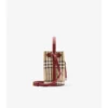 Bolso tipo cubo Mini Check Bolso tipo cubo Mini Check