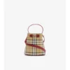 Bolso tipo cubo Mini Check Bolso tipo cubo Mini Check