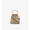 Bolso tipo cubo Mini Check Bolso tipo cubo Mini Check