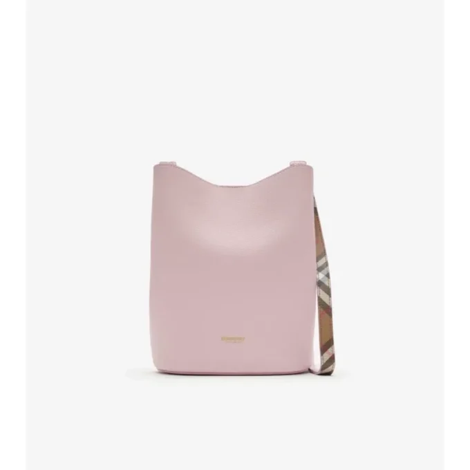 Bolso tipo cubo pequeño de piel Bolso tipo cubo pequeño de piel