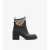 Botas bajas con tacón y estampado Marsh de caucho Botas bajas con tacón y estampado Marsh de caucho