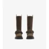 Botas bajas de ante suave estilo silla de montar Botas bajas de ante suave estilo silla de montar