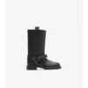 Botas bajas de silla de montar de piel suave Botas bajas de silla de montar de piel suave