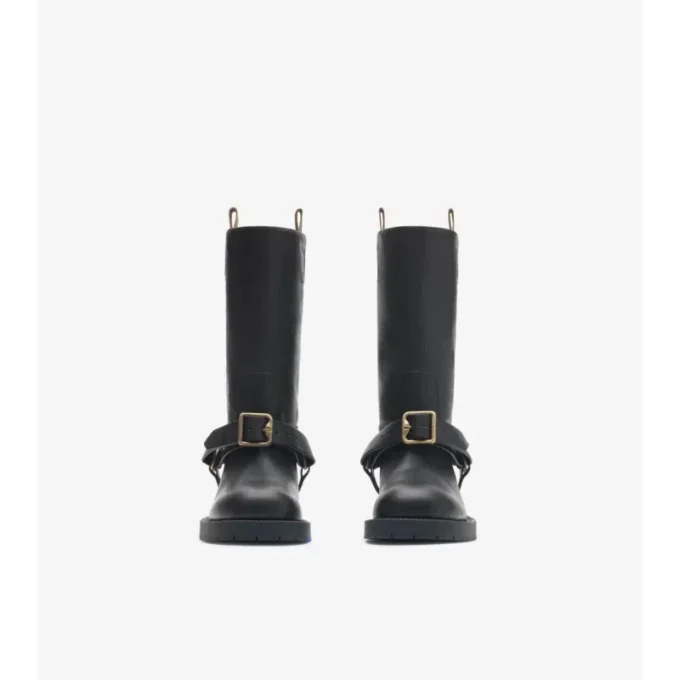 Botas bajas de silla de montar de piel suave Botas bajas de silla de montar de piel suave