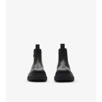 Botas Chelsea bajas de cuero tipo creeper