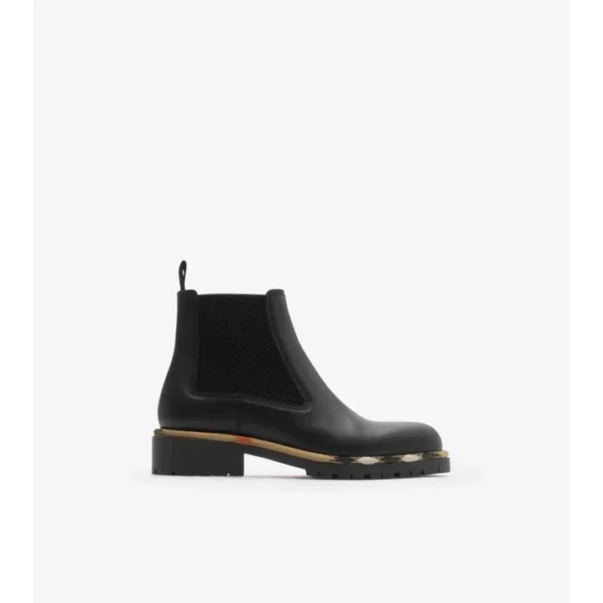 Botas Chelsea de piel Gravel Botas Chelsea de piel Gravel