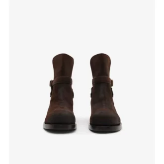 Botas Ledger de gamuza encerada 