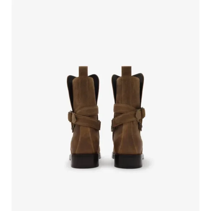 Botas Ledger de gamuza encerada Botas Ledger de gamuza encerada