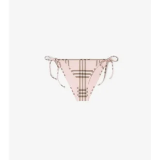 Braguitas de bikini con estampado de cuadros