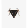 Braguitas de bikini con ribete de cuadros Braguitas de bikini con ribete de cuadros